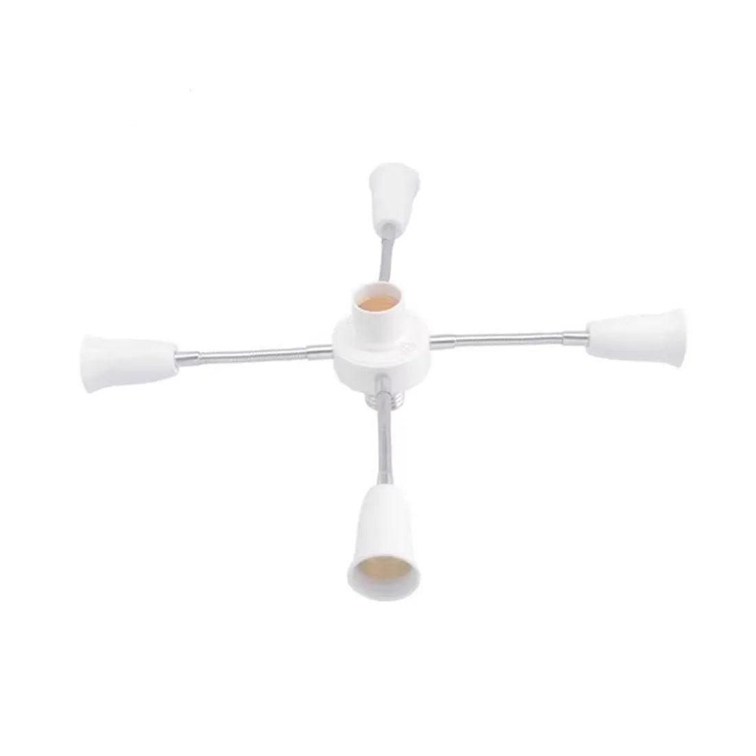 DecorBites™ E27 Socket Splitter: Adjustable Multi-Light Bulb Adapter