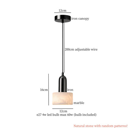 Lámpara colgante de bola de vidrio LED Decorbites™ para dormitorio, comedor y cocina - Accesorio colgante vintage