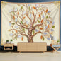 Decobites Money Tree Tapestry Wall Hanging for Boho Nature Plant Vibes