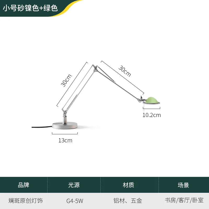 مصباح مكتب LED قابل للتعديل من DecorBites™ للمنزل، الاستوديو، الدراسة، غرفة النوم، المقهى