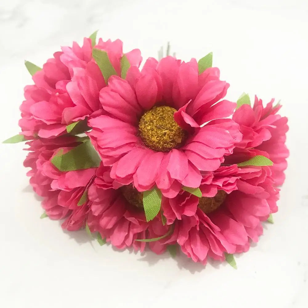 DecorBites™ Paquete de 200 piezas de bayas y estambres de flores de rosa roja mixtas para decoración DIY