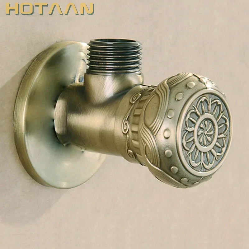 DecorBites™ Brass Triangle Valve Bathroom Accessory 1/2*1/2 Angle Valves YT-5168