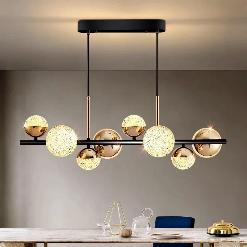 DecorBites™ LED Pendant Chandelier Light for Modern Living and Dining Room Decor