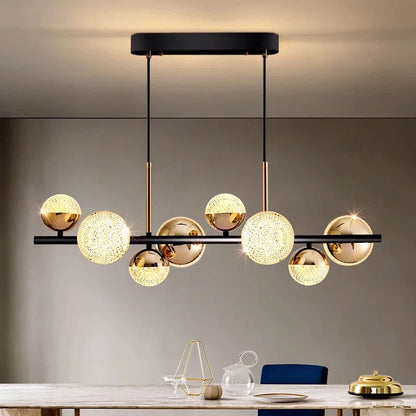 DecorBites™ LED Pendant Chandelier Light for Modern Living and Dining Room Decor