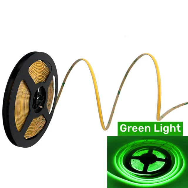 DecorBites™ 4mm COB LED Strip Lights - Ultra Slim & Colorful - 480Led/M Linear Tape Lighting