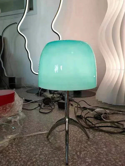 DecorBites™ Lumiere Table Lamp: Modern LED Glass Bedside Lamp for Bedroom Living Room