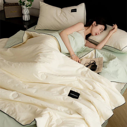 DecorBites™ Ice Cream Cool Feel Light Summer Quilt - Skin-Friendly & Breathable