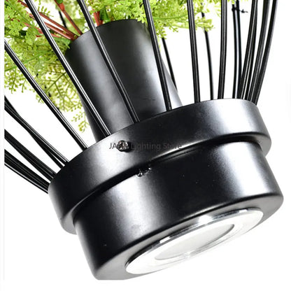 DecorBites™ Industrial Style Planting Birdcage Chandelier Pendant Lamp