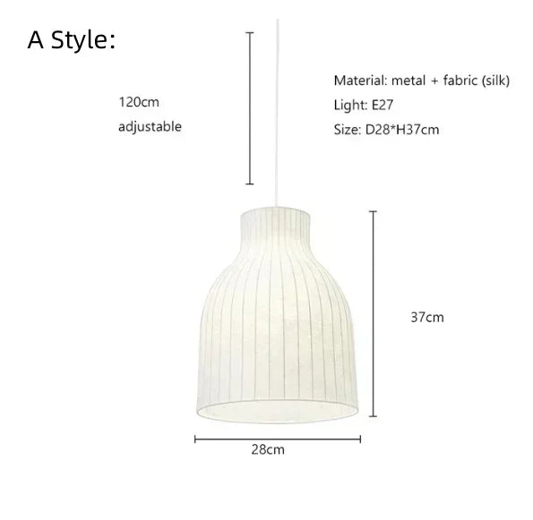 Silk Nordic Pendant Light