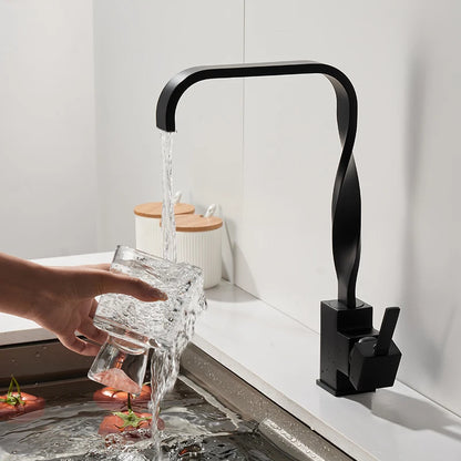 Gold Bathroom Basin Faucet Mixer