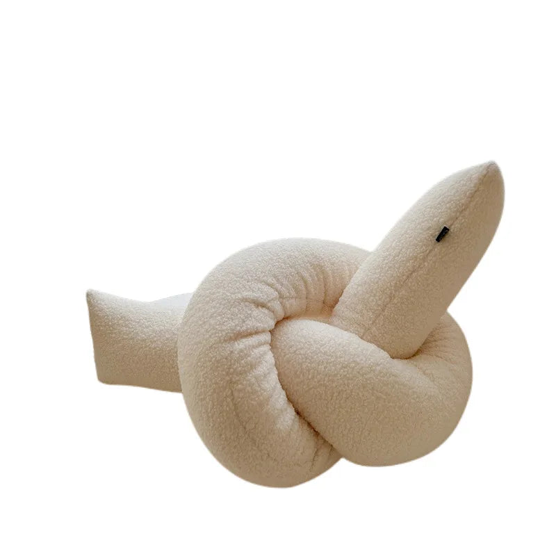 Decorbites™ Cojín Anudado de Confort para Niños: Hecho a Mano y Flexible para Sofá, Cama, Coche, Oficina.