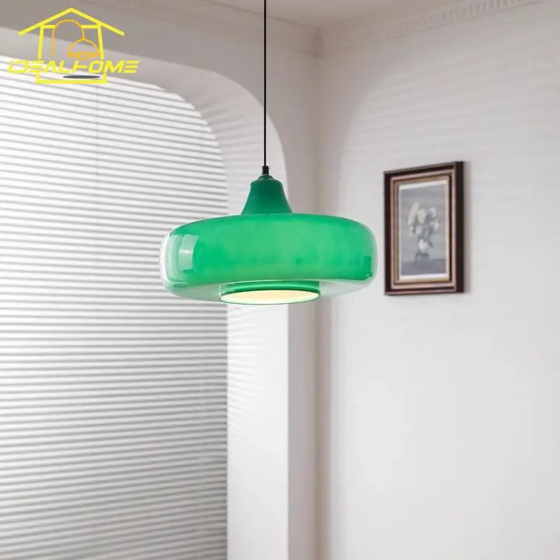 DecorBites™ Glass Pendant Lights LED E27 Minimalist Hanging Lamp for Dining Room
