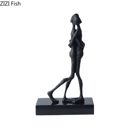 DecorBites™ Abstract Couple Statue for Desk Decoration and Room Aesthetics