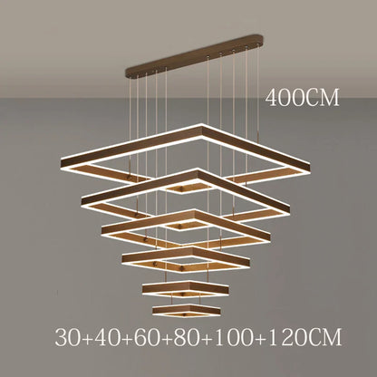 DecorBites™ LED Chandeliers Pendant Light Lamps for Living & Dining Room