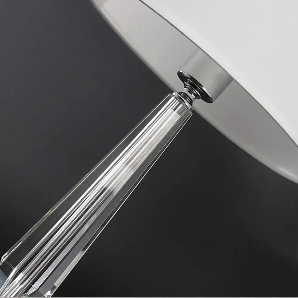 DecorBites™ Crystal Table Lamp with Remote Control, LED Light for Living Room, Bedroom & Bedside