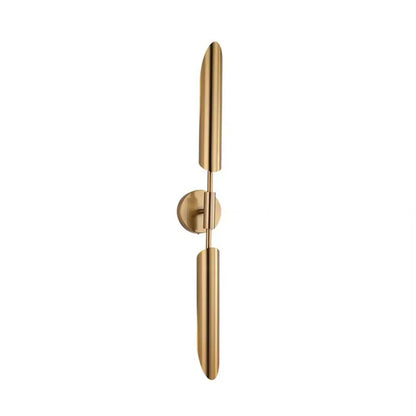 DecorBites™ Golden Inclined Tube Wall Light for Modern Luxury Living Room and Bedroom