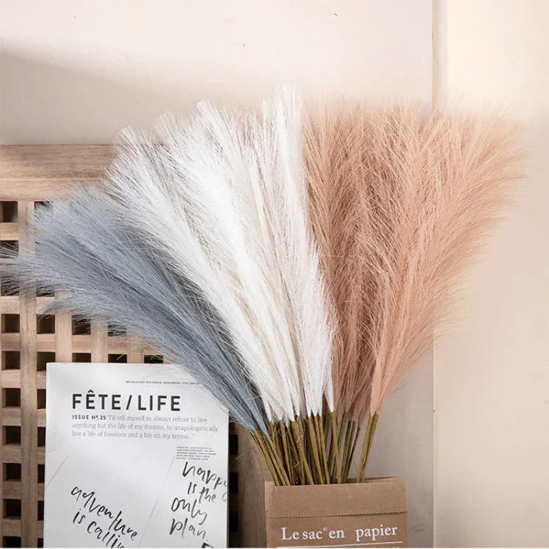 DecorBites™ Fluffy Pampas Grass Boho Decor Pampas Grass.