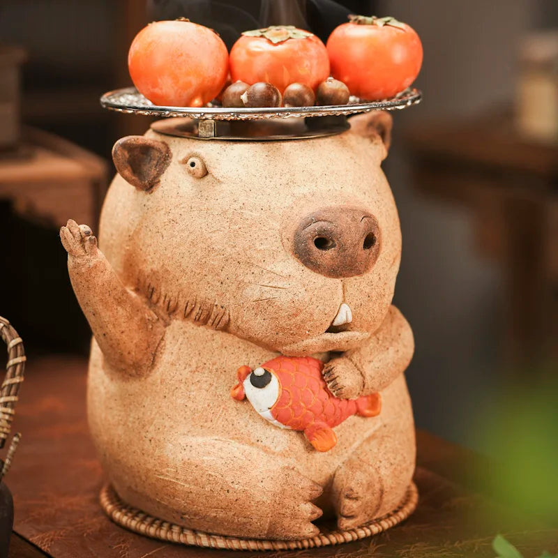 DecorBites™ Handmade Refractory Carbon Oven Surrounding Stove Electric Ceramic Stove