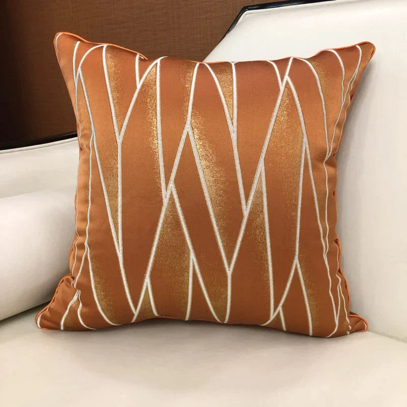 DecorBites™ Jacquard Luxury Cushion Cover Set - Premium Quality Decorative Pillow Case