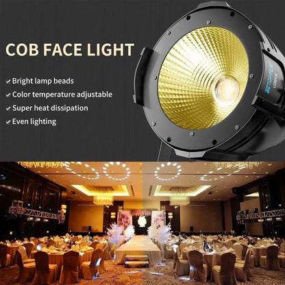 Decorbites™ Großer Wagen 100W COB Par-Leuchte mit DMX512 für Bühnen-Show Konzert Theater