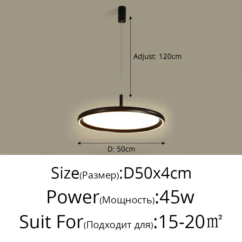 DecorBites™ LED Chandelier Lights for Home, Modern Lighting Fixtures for Bedroom, Dining Room & Kitchen