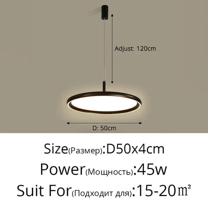 DecorBites™ LED Chandelier Lights for Home, Modern Lighting Fixtures for Bedroom, Dining Room & Kitchen