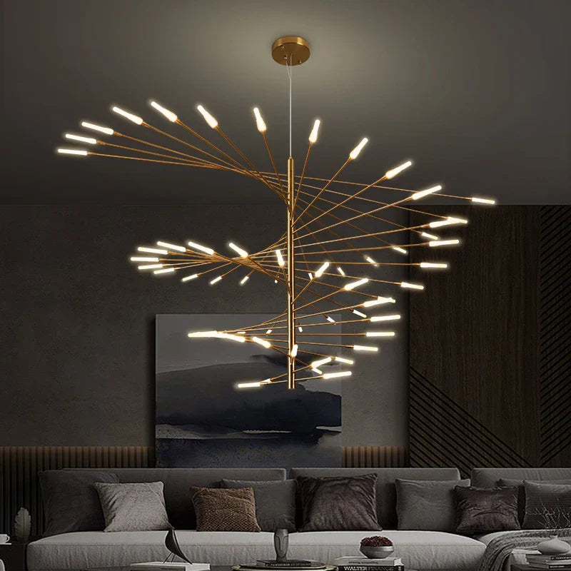 DecorBites™ LED Fireworks Ceiling Pendant Light - Modern Luxury Dimmable Room Decoration