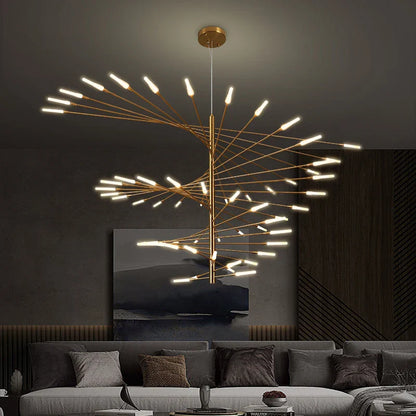 DecorBites™ LED Fireworks Ceiling Pendant Light - Modern Luxury Dimmable Room Decoration