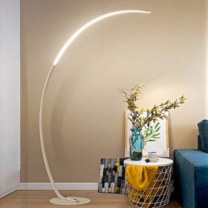 DecorBites™ Arc RGB LED Corner Floor Lamp for Dining Living Room Decor