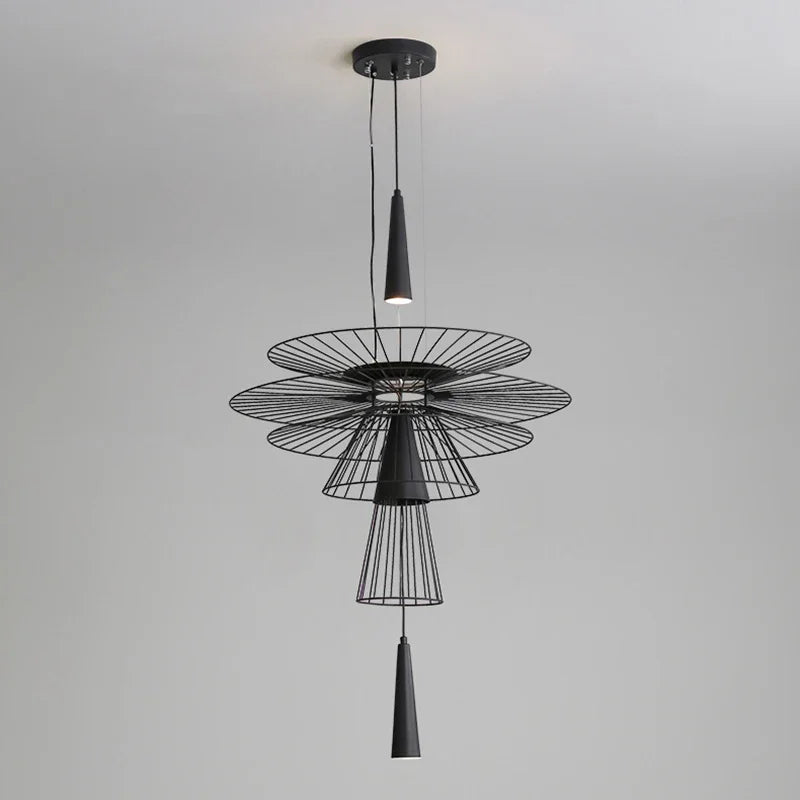 DecorBites™ LED Iron Pendant Chandelier for Dining Room, Nordic Design Ceiling Light