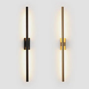 Black Gold Wall Sconce 120cm Up-Down Light