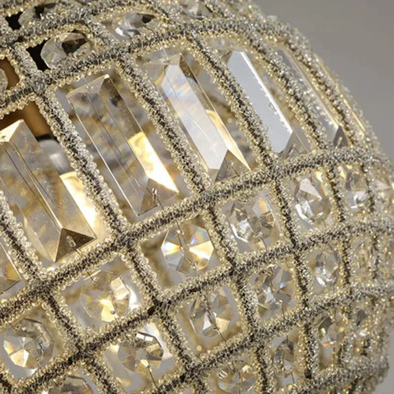 Decorbites™ Lámpara de Cristal de Lujo para Sala de Estar y Dormitorio - Elegancia Moderna de Media Siglo