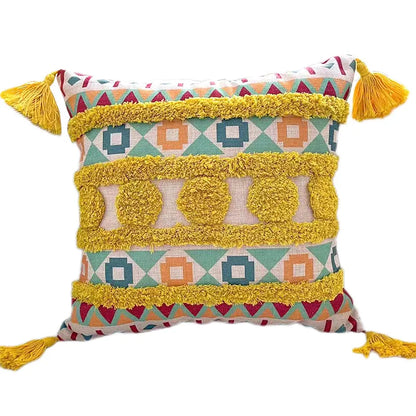 DecorBites™ Geometric Bohemian Pillow Case 45cmx45cm - Home Decor Couch Cushion Cover