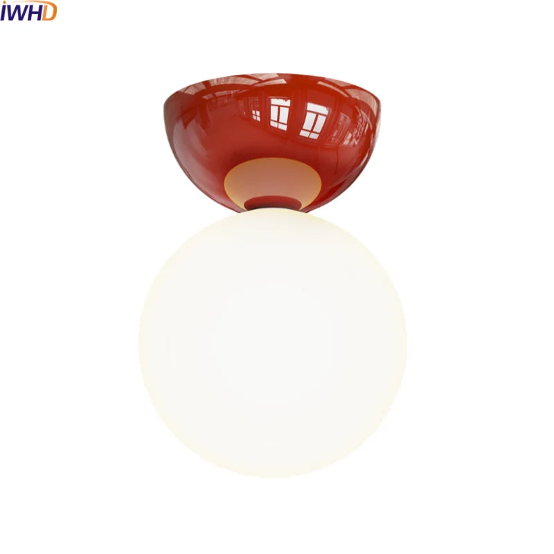 ديكوربايتس™ مصابيح سقف LED من الحديد والزجاج - إضاءة ديكور منزلي عصري - مصابيح G9