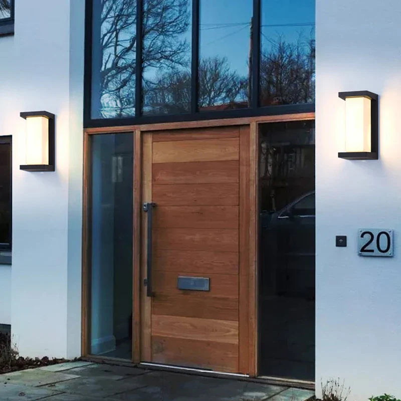 DecorBites™ LED Radar Induction Wall Lamp for Hotel Garden, Modern Balcony Lights