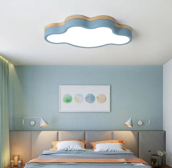 DecorBites™ Cloud LED Baby Chandelier: Elegant Living Room & Bedroom Lighting