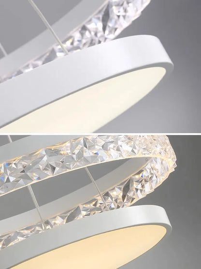 Lámpara colgante tipo araña LED DecorBites™ con control remoto para decoración del hogar