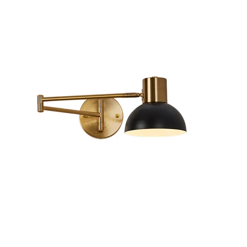 Lámpara de pared con brazo oscilante ajustable DecorBites™ para dormitorio, restaurante y ambiente de lujo