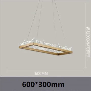 Lámparas colgantes LED de cristal DecorBites™: Lámpara industrial moderna en oro y negro para una iluminación elegante