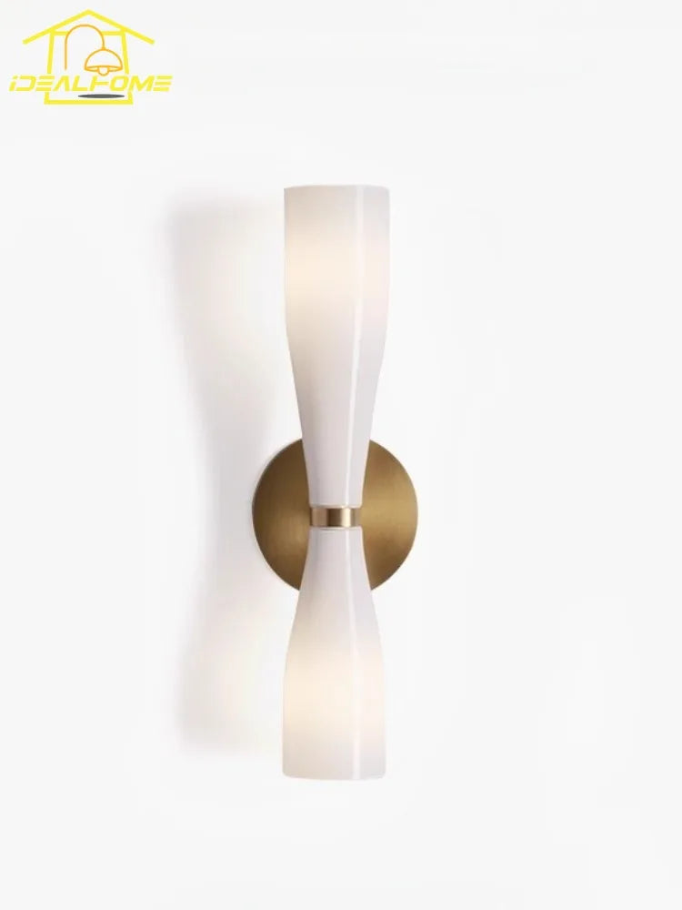 DecorBites™ ETCETERA Copper Wall Lamp: Minimalist Luxury LED Indoor Lighting for Bedroom, Living Room