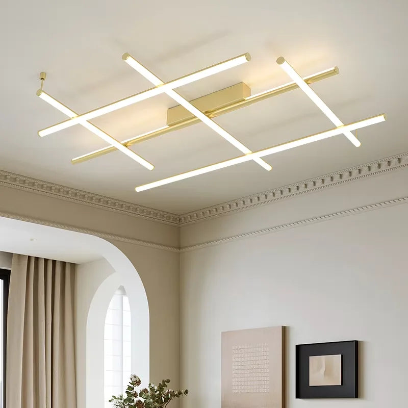 Italian Linear Ceiling Chandelier