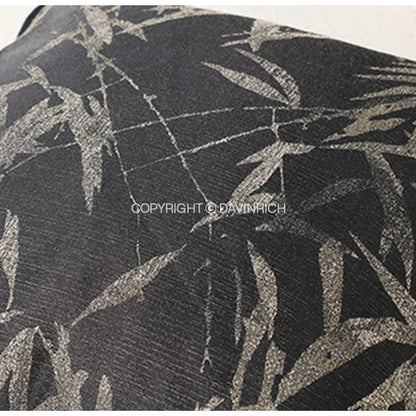 DecorBites™ Avocado Green Jungle Plants Patchwork Luxury Lumbar Pillow Cover 30x50cm