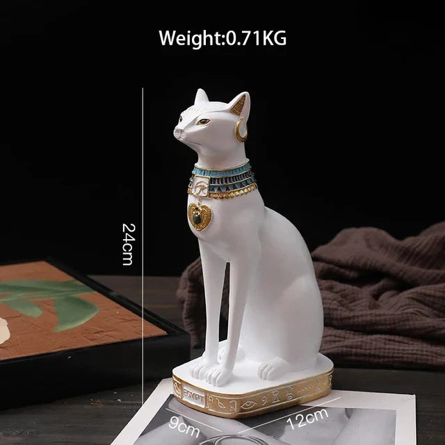 DecorBites™ Gold Resin Sculpture | Nordic Luxury Technology Decor for Home & Office