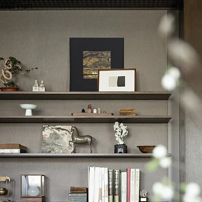 Cuadro colgante de tela dorada DecorBites™ Obra de arte abstracta moderna en relieve para pared