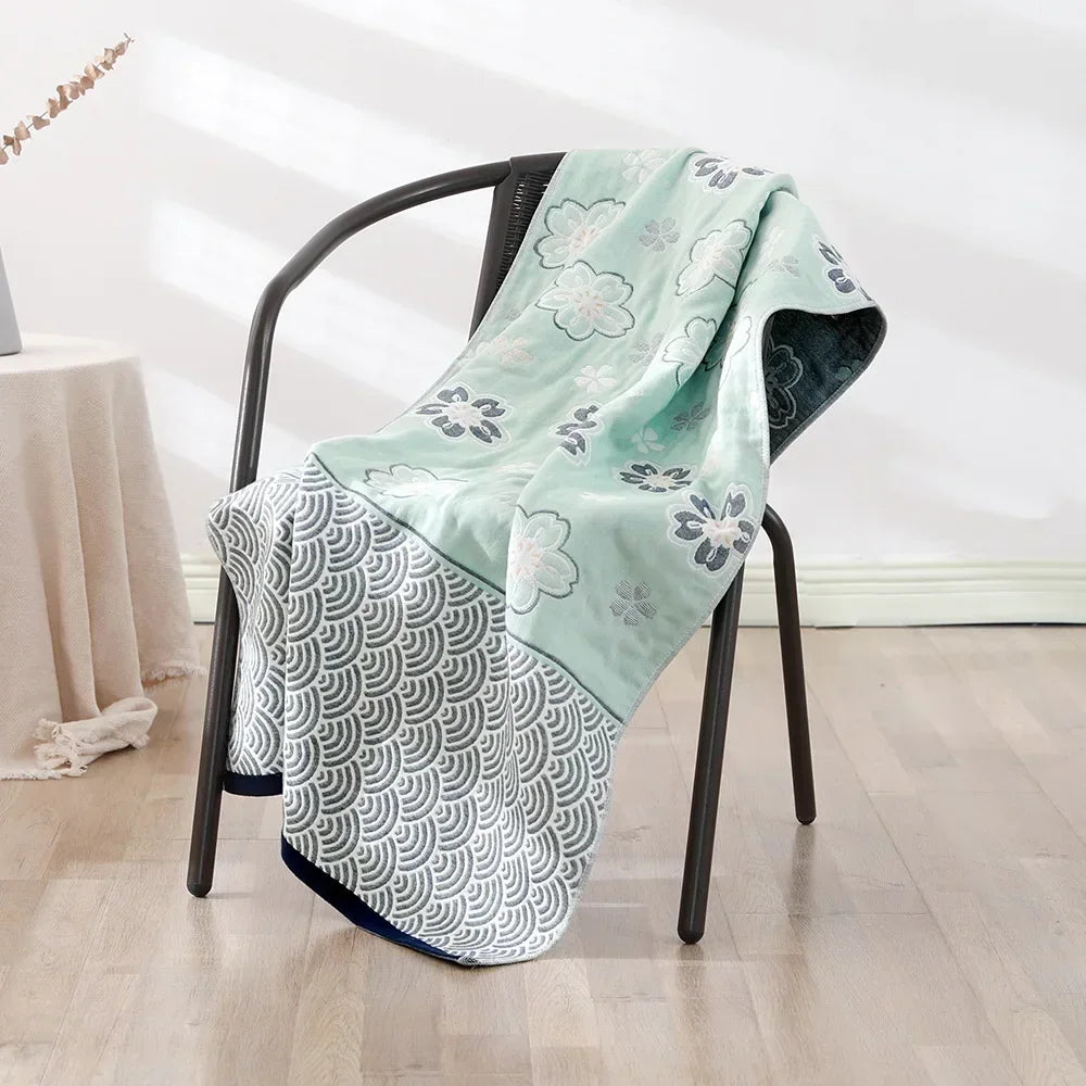 Toalla de baño de algodón DecorBites™ - Suave y de secado rápido - 70 x 140 cm