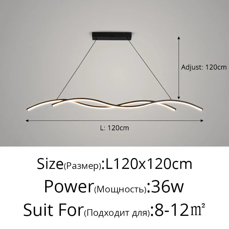 DecorBites™ LED Pendant Lights - Minimalist Lamps for Home Decor & Indoor Lighting