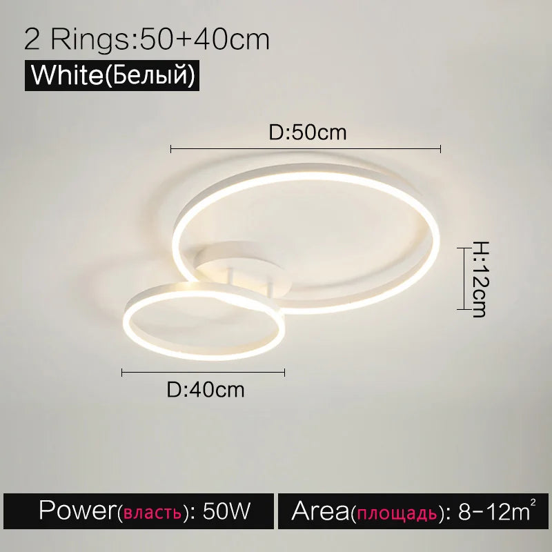 DecorBites™ Ceiling Lamp Set for Bedroom, Study & Modern Atmosphere