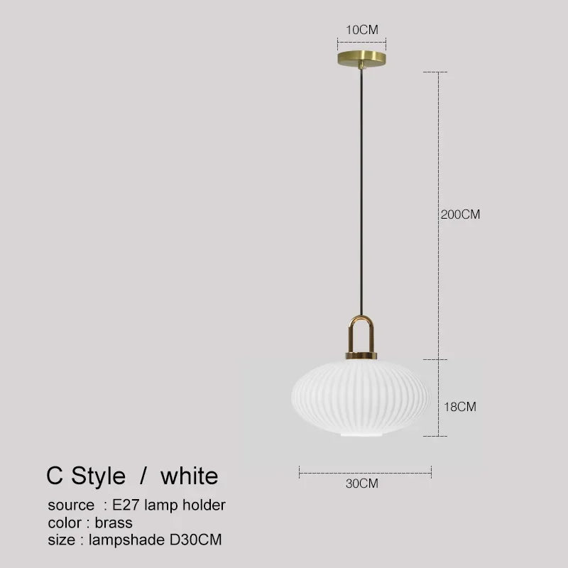 DecorBites™ LED Glass Chandelier: Modern Dining Room Pendant Lights Hanging Lamp Fixtures