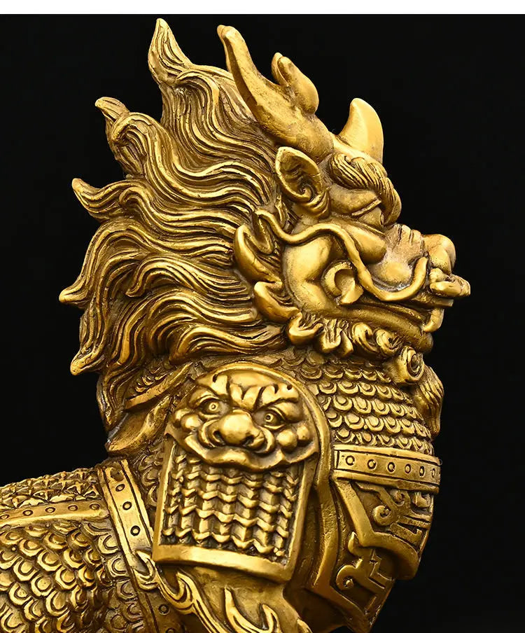 زينة يونيكورن النحاسية من DecorBites™: ديكورات منزلية ومكتبية