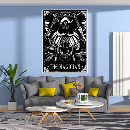 Decobites Hippie Tarot Card Tapestry: Astrology & Witchcraft Wall Hanging for Home Decor